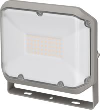 Brennenstuhl Projecteur LED Compact Slim 2530 lumens Argent 30W, IP54, 0,3m de câble 