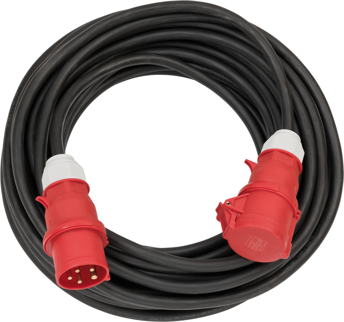 brennenstuhl® Verlängerungskabel schwarz 5 m - Kabel & Adapter