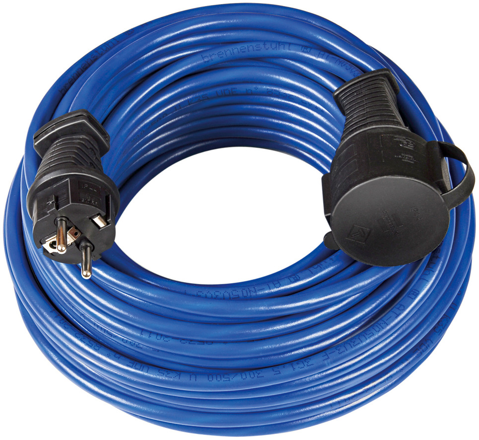 BREMAXX Verlängerungskabel IP44 25m blau AT-N05V3V3-F 3G1,5 | brennenstuhl® | Netz-Verlängerungskabel