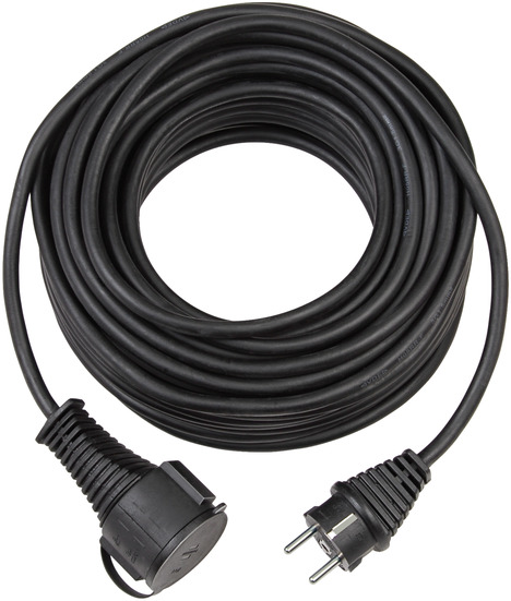 Brennenstuhl BREMAXX Verlängerungskabel IP44 25m schwarz AT-N05V3V3-F 3G1,5
