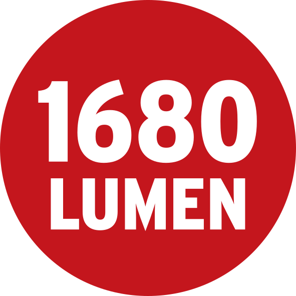 IP44, | 1680lm, brennenstuhl® LED schwarz S, WS Strahler 2050