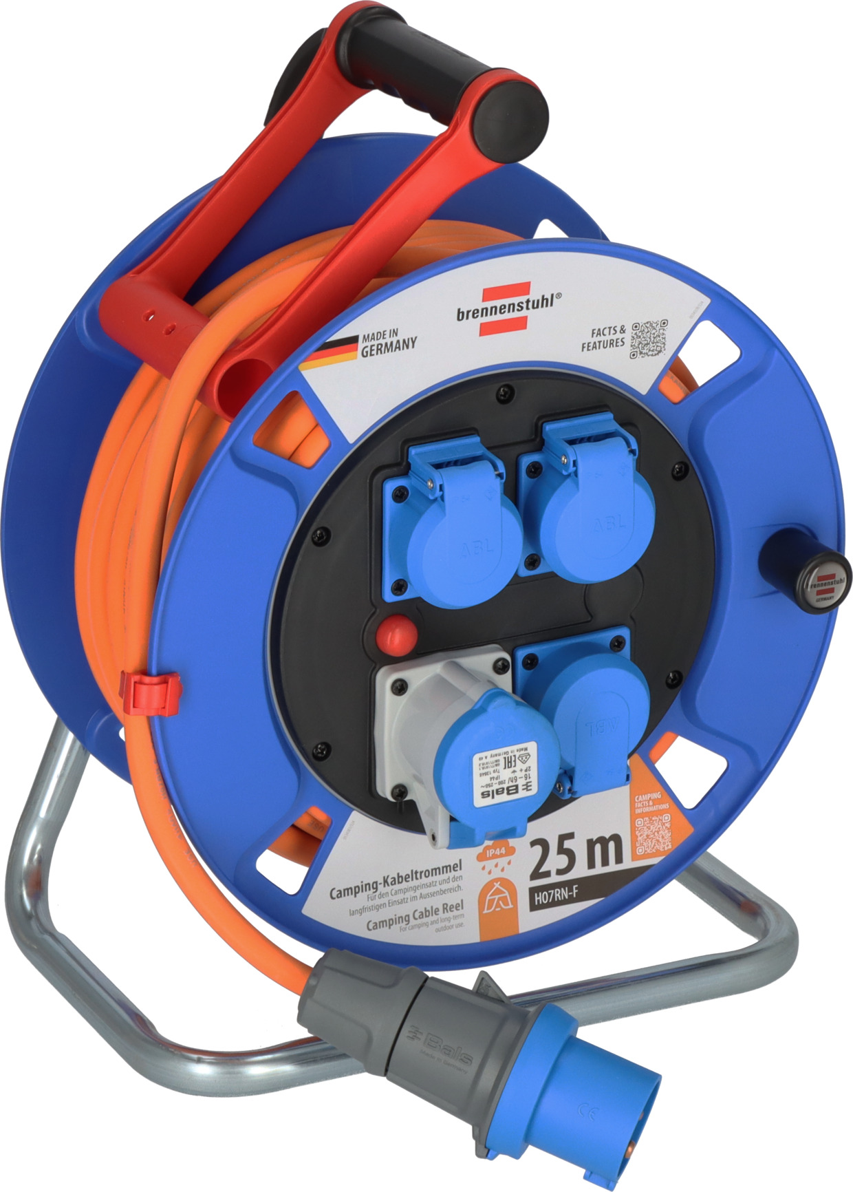 Produktbild von Preisvergleich Für Kalle Adapterkabel Schuko 2,5mm² Auf CEE 230V