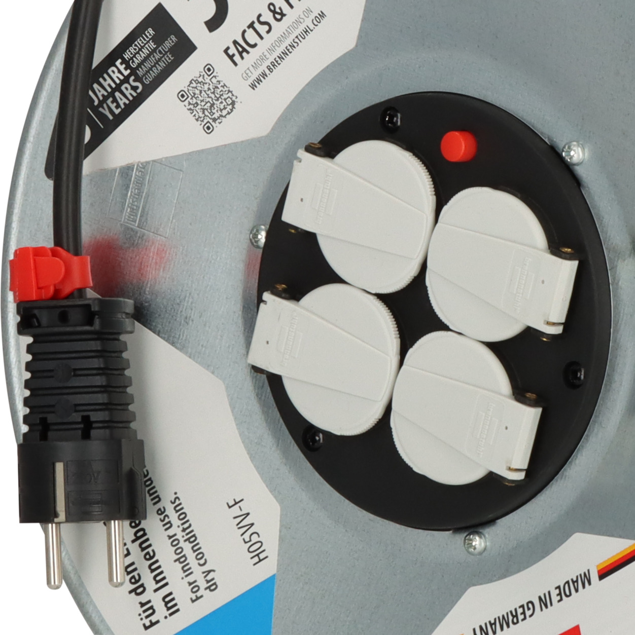 Jual Brennenstuhl Kabel Rol Garant Bretec IP44 Cable Reel For Site & Professional 50m - 1238930 - View #3