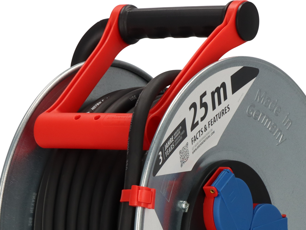 Brennenstuhl 1167820 Cable De Extensión IP44 Negro - H07RN-F 3G1.5 - 25m