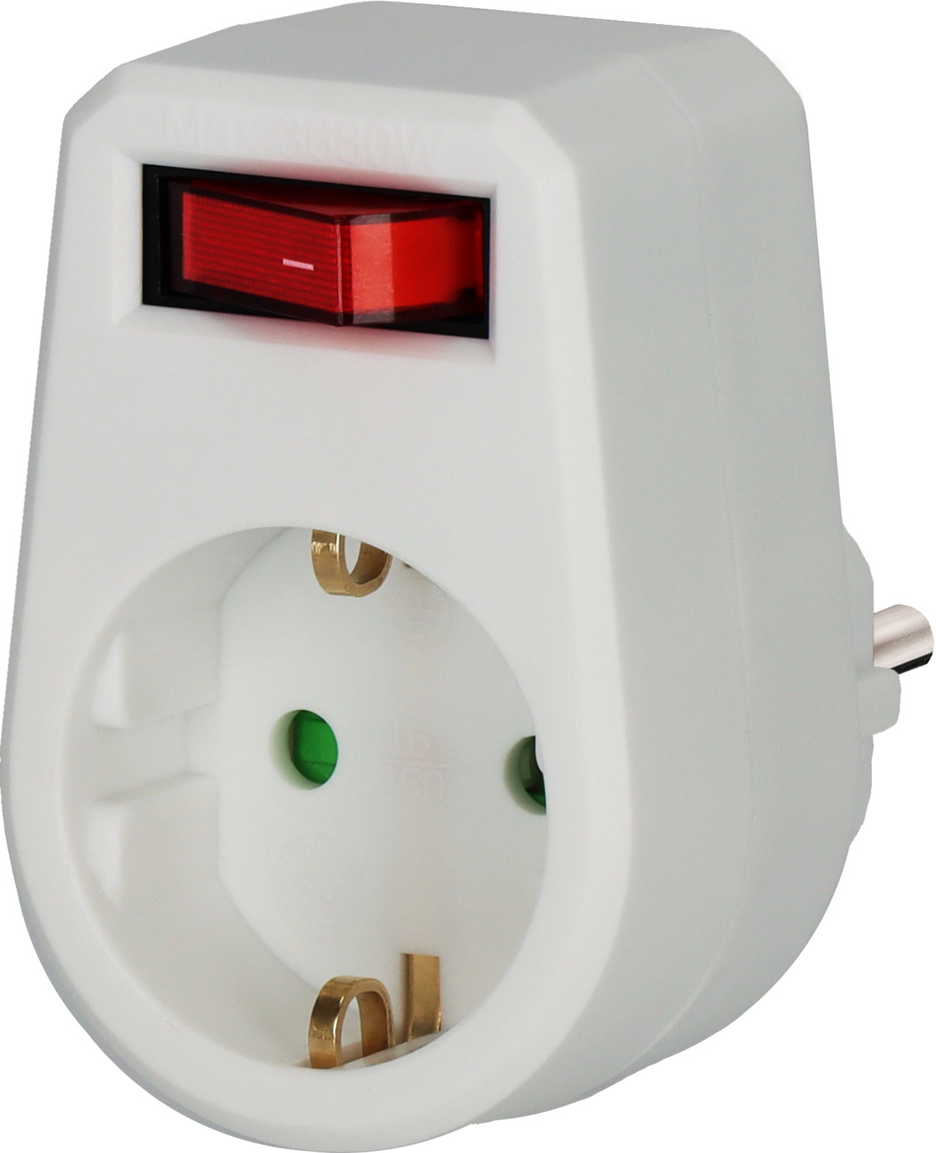 Plug in with switch discount