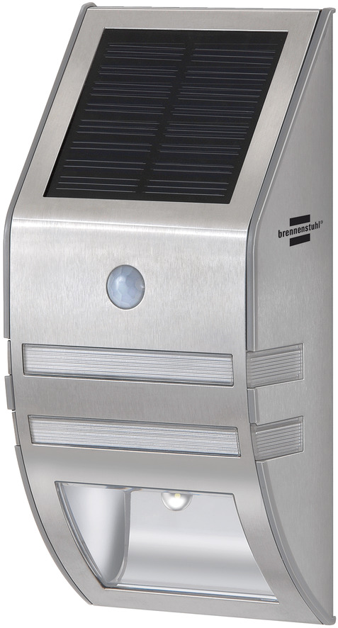 Solar Led Pavement Light Sol Wl 02007 Ip44 2xled 30lm Colour Stainless Steel Brennenstuhl