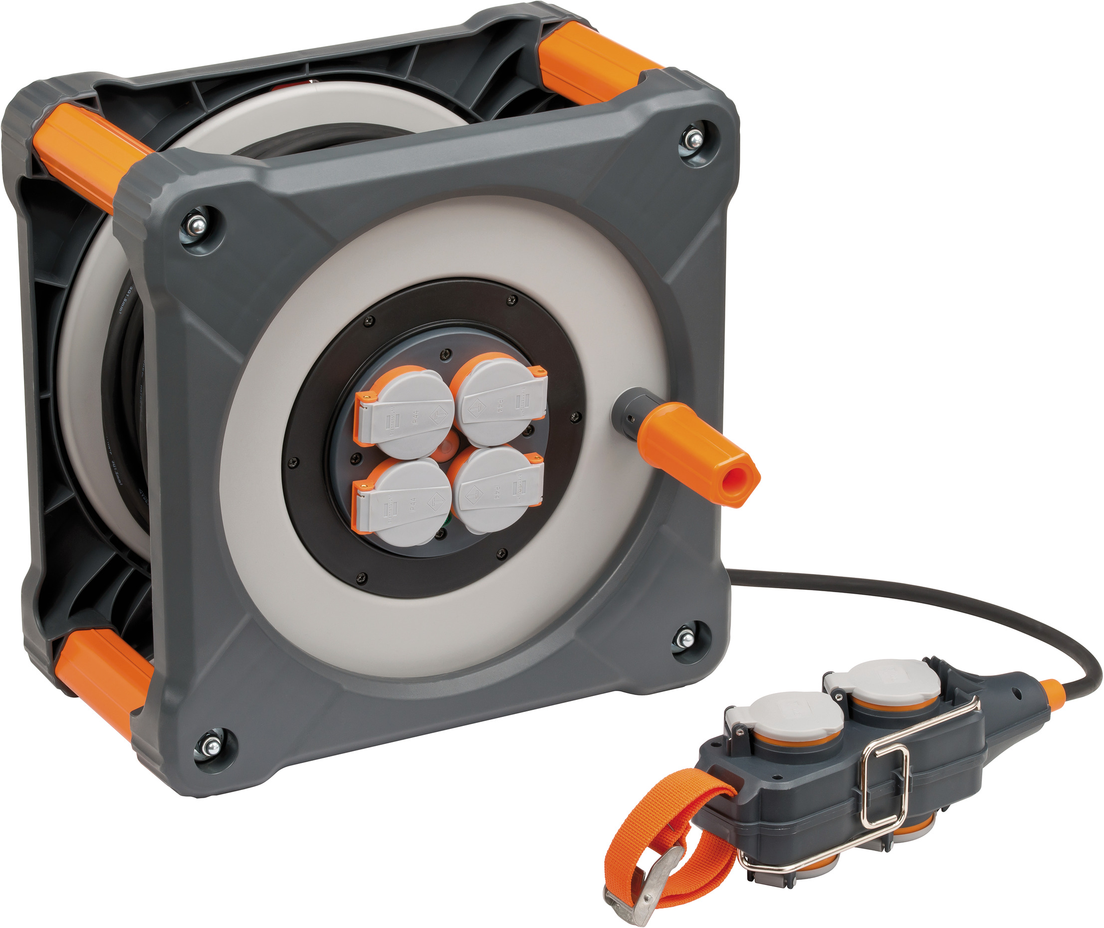 professionalLINE Cable Reel with Powerblock KC 5100 IP44 50+5m 