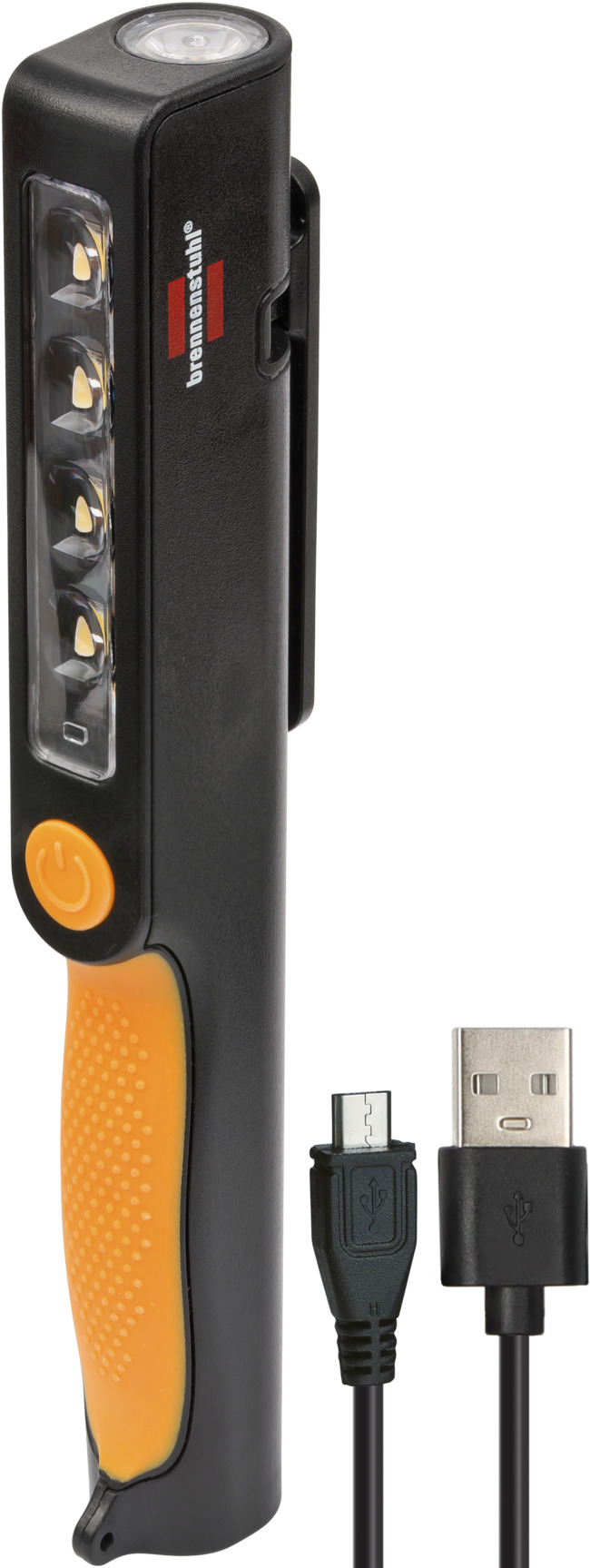 4+1 LED Akku Clip-on Lamp HL DA 41 MC 200+150lm | brennenstuhl®