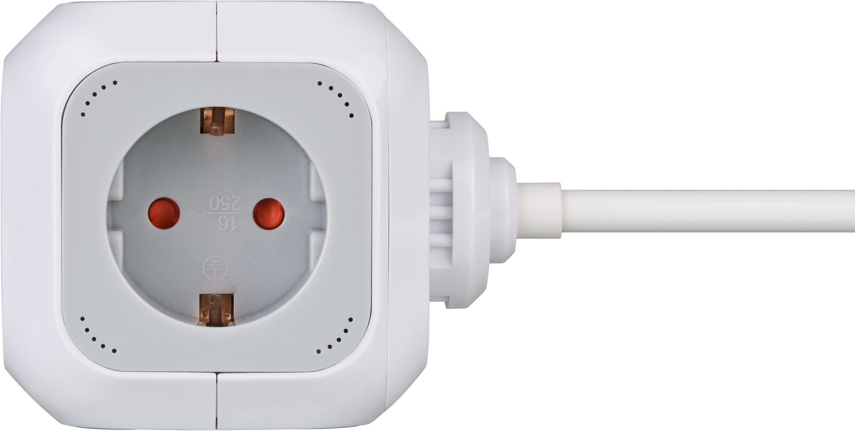 オンラインショップ 1.4m 4-way, block cube ALEA-Power H05VV-F brennenstuhl® | 3G1.5 電源タップ