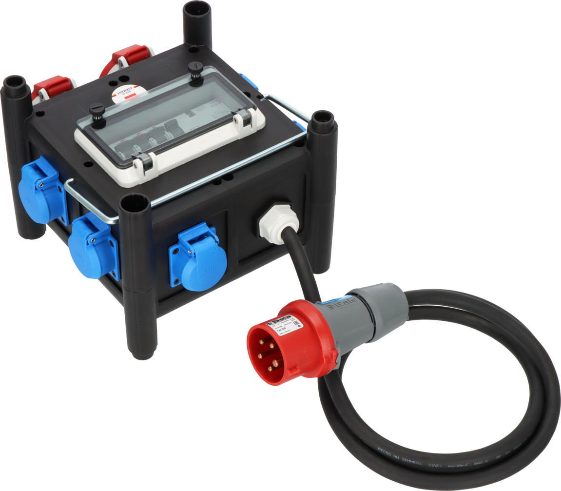 Brennenstuhl 1081582 Distributeur à 2 Prises, Prise Et 2 Prises Cee