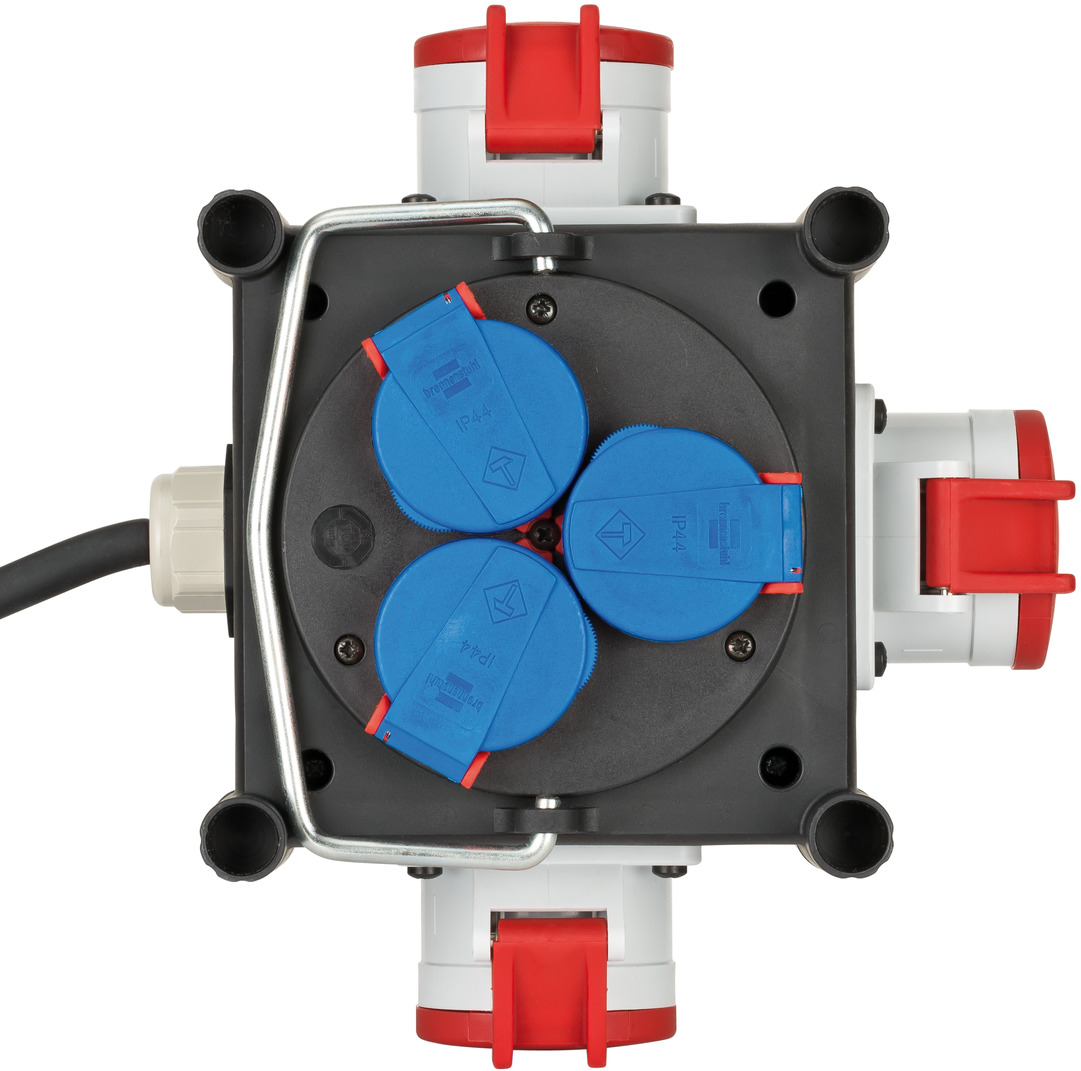 Brennenstuhl boîte de distribution électrique à 6 voies 230 v 16 a