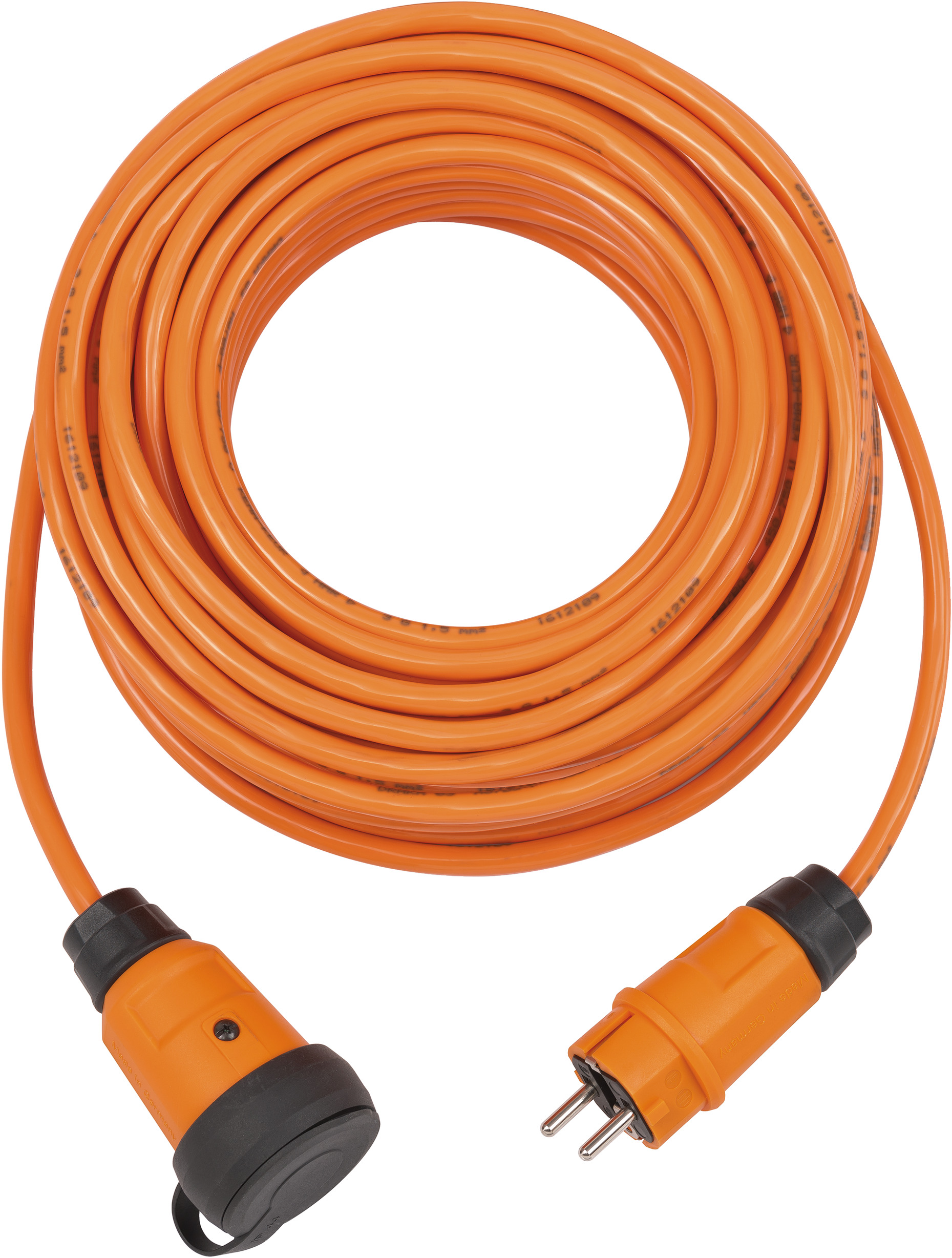 professionalLINE Extension Cable VQ 1200 IP44 10m orange H07BQ-F  