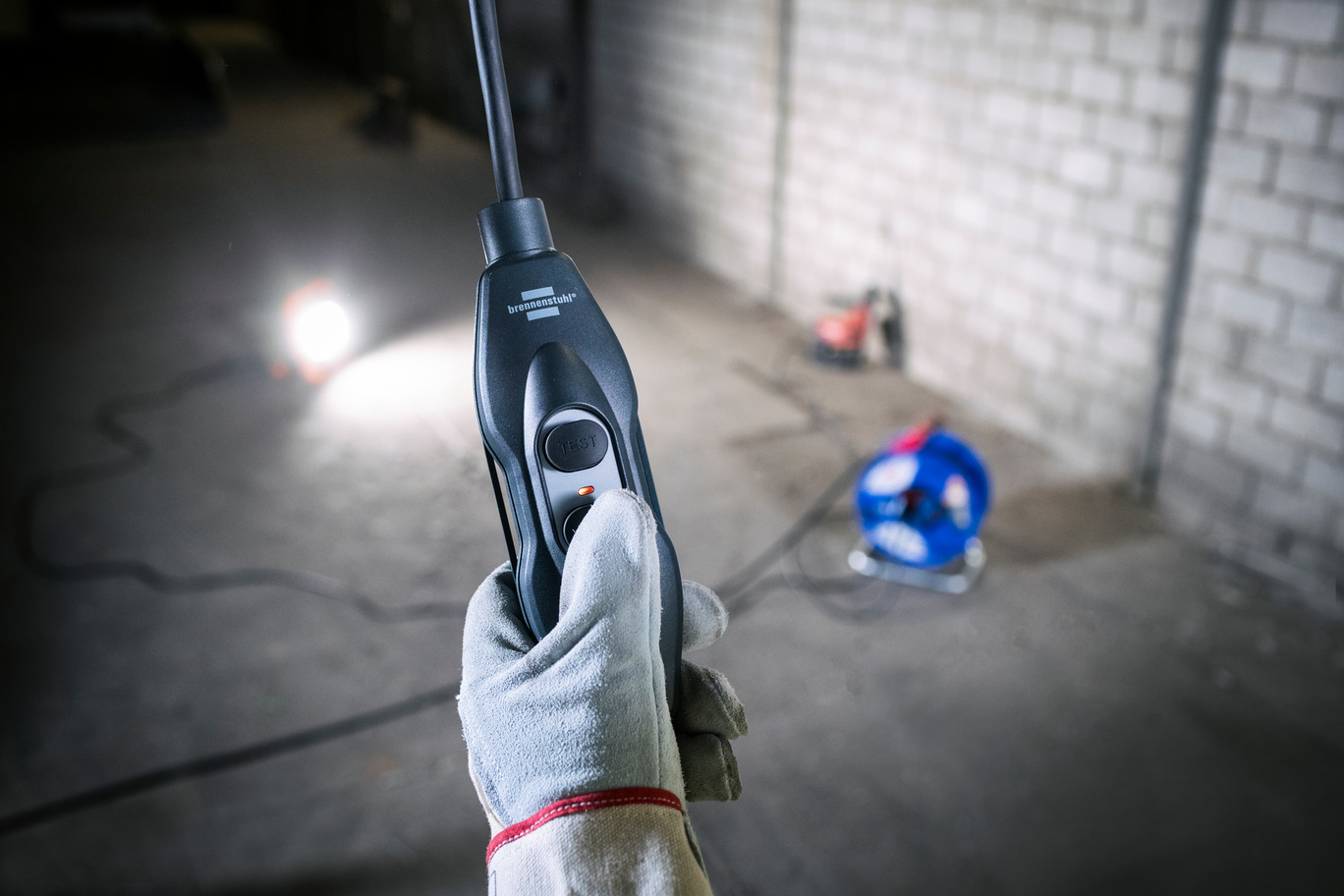 Brennenstuhl Professional PRCD-S Advanced With 3m Protection Adapter