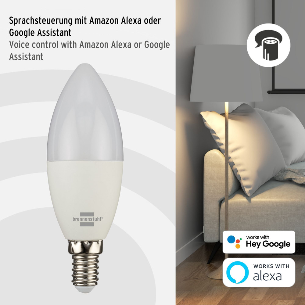 E14 smart bulb alexa 2025