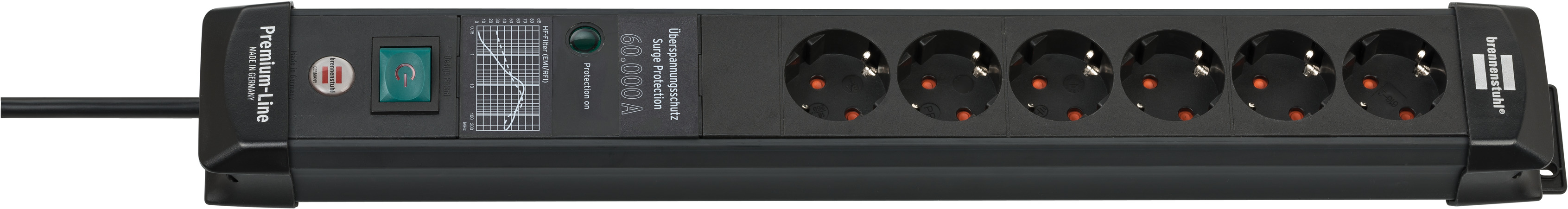 Buy Online Brennenstuhl Premium-Multi-Line Extension Socket, 3 M, 3 Sockets - View #7