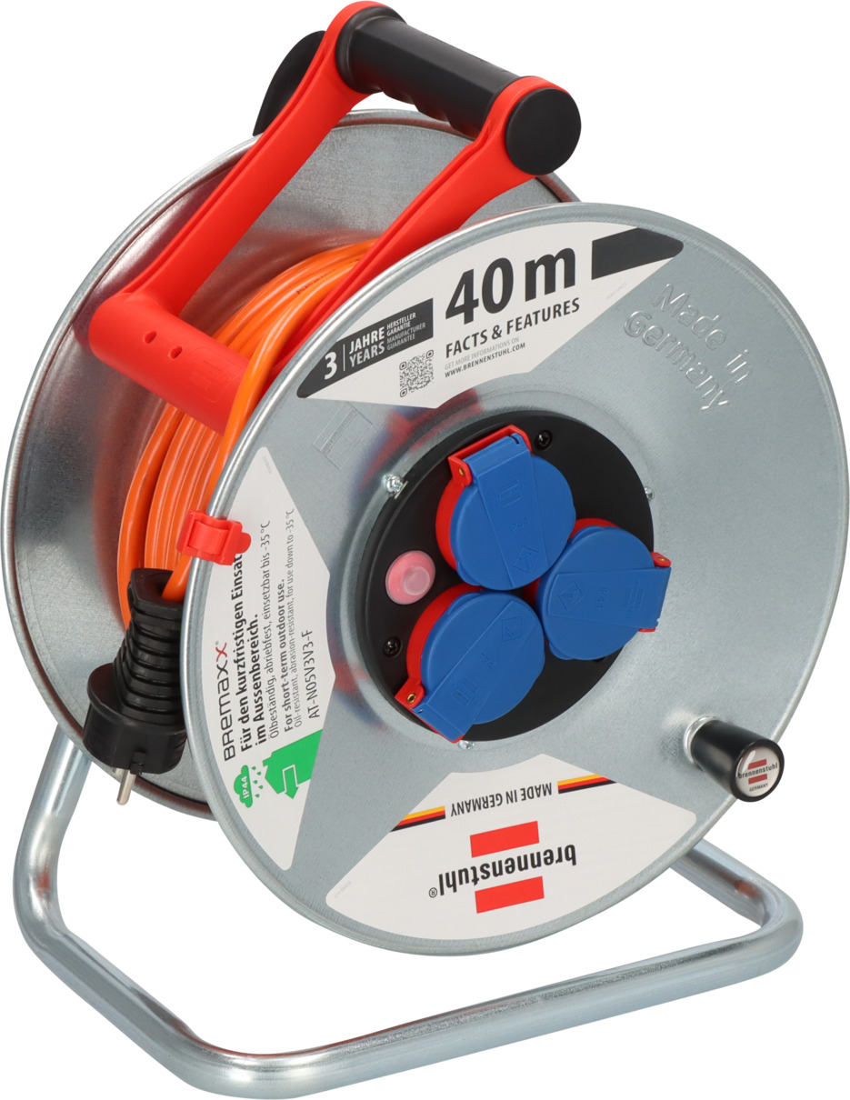 Garant S IP44 40m 3G1.5 | AT-N05V3V3-F cable brennenstuhl® reel