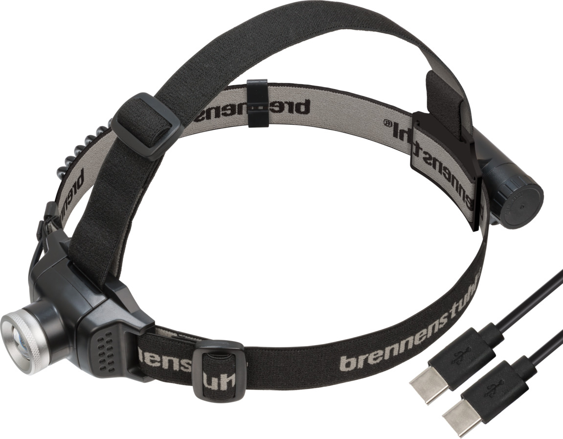 Brennenstuhl LED Flashlight - 250 Lumen Focusable Torch With CREE LED, Includes Batteries