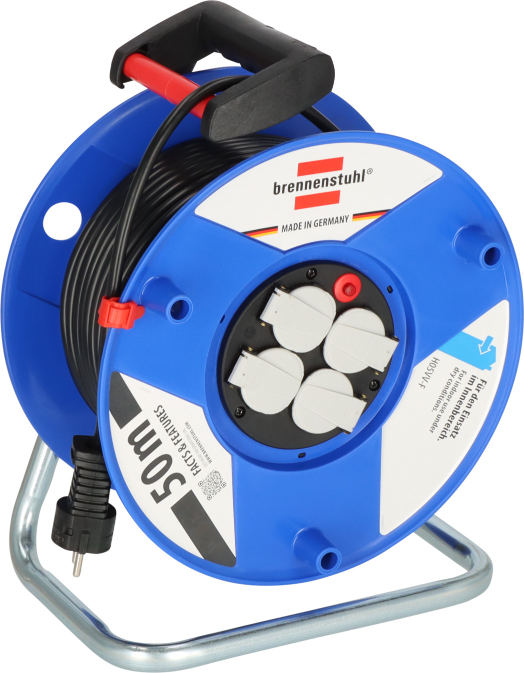 Garant cable reel 50m H05VV-F 3G1,5 | brennenstuhl®