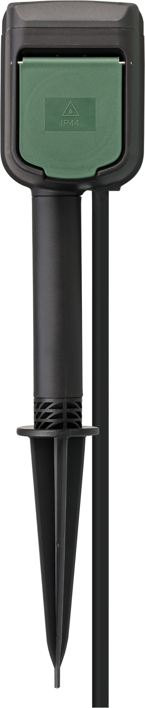 Brennenstuhl Rallonge Secteur 1.5m avec 5 Prises à Clapet 16A Noir