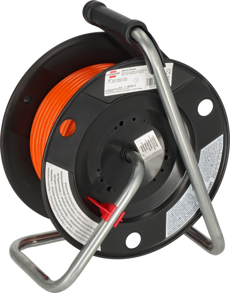 With practical reel brake