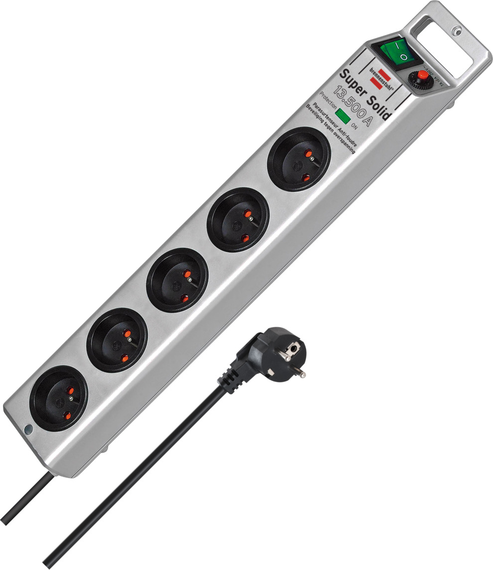 Listwa zasilająca przeciwprzepięciowa Super-Solid 13.500A 5