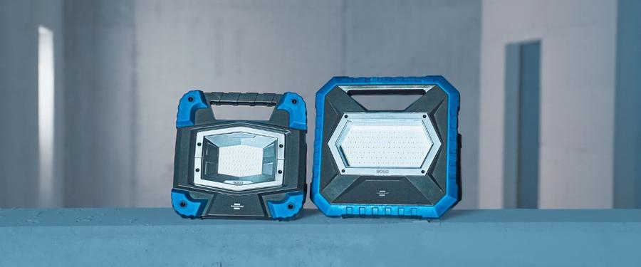 Brennenstuhl worklights for Bosch Professional 18V System