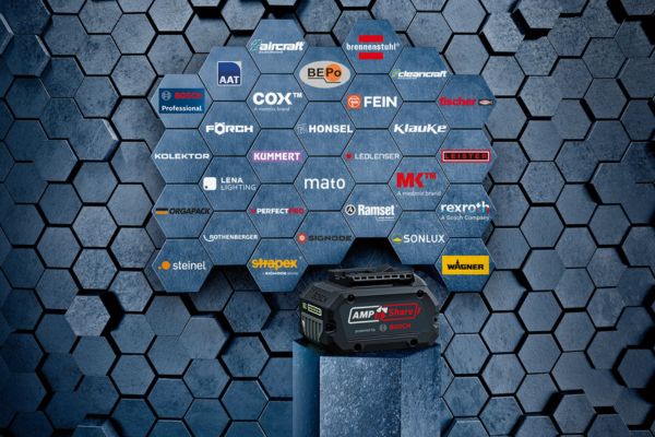Brennenstuhl ist Mitglied von AMPShare powered by Bosch Professional