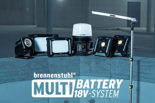 Nowe marki elektronarzędzi w systemie Brennenstuhl Multi Battery 18V