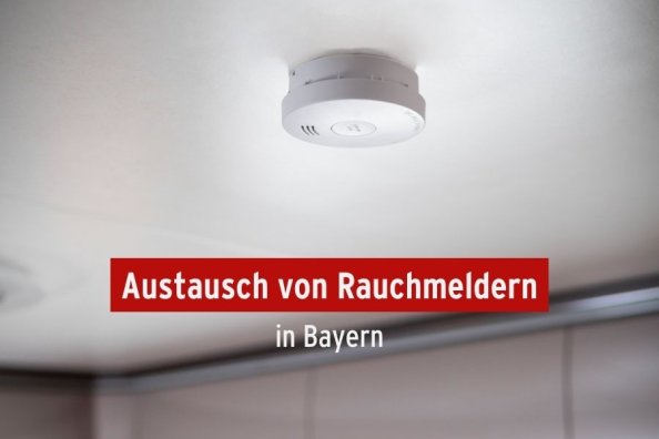 Rauchmelder müssen ab 2023 in Bayern ausgetauscht werden