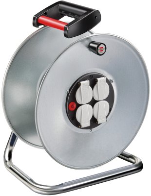 Garant SK 290 Kabeltrommel, 4x Schutzkontakt-Steckdosen 230V/16A, ohne Kabel 