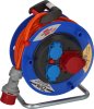 Garant CEE/5 Kabeltrommel ST 300 IP44, 1x CEE 400V/16A + 2x Typ F, 25m AT-N07V3V3-F 5G2,5 orange