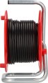 BAT Kabeltrommel ST 260, 4x Typ F, 25m H05VV-F 3G1.5 schwarz - Produktansicht