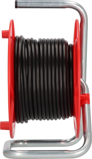 BAT Kabeltrommel ST 260, 4x Typ F, 25m H05VV-F 3G1.5 schwarz - Produktansicht