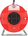 BAT Kabeltrommel ST 260, 4x Typ F, 25m H05VV-F 3G1.5 schwarz - Produktansicht