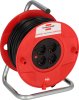 BAT Kabeltrommel ST 260, 4x Typ F, 50m H05VV-F 3G1.5 rot  (VP54Stk)