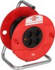 BAT Kabeltrommel ST 260, 4x Typ F, 20m H05VV-F 3G1.5 schwarz (VP54Stk)