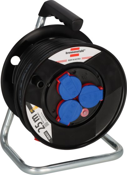 BAT Kabeltrommel ST 240 IP44, 3x Typ F, 25m H07RN-F 3G1.5 - Produktbild