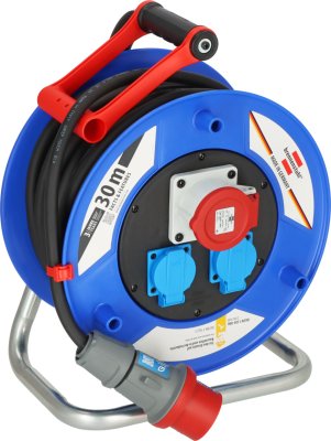 Garant CEE 1 IP44 Industrie/Baustellen-Kabeltrommel 30m H07RN-F 5G2,5