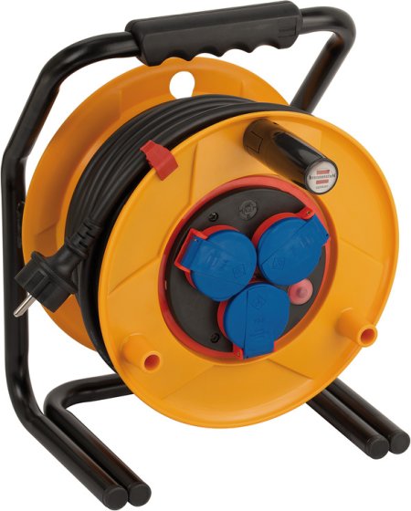 Brobusta Bretec IP44 Gewerbe-/Baustellen-Kabeltrommel 25m H07RN-F 3G1,5 - Produktbild