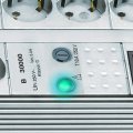 Premium-Line 30.000A Überspannungsschutz-Steckdosenleiste 8-fach Duo lichtgrau 3m H05VV-F 3G1,5 - Produktansicht