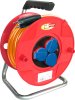 BAT 260 Kabeltrommel, 3x Schutzkontakt-Steckdosen 230V/16A, 33m AT-N07V3V3-F 3G1,5 orange, IP44
