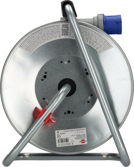 BAT CEE/3 Kabeltrommel SK 290 IP44, 2x CEE 230V/16A, 1x typ F, 25m H07RN-F 3G2,5 - Produktansicht