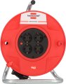 BAT Kabeltrommel ST 260, 4x Typ F, 20m H05VV-F 3G1.5 schwarz - Produktansicht