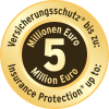 Premium-Line 30.000A Überspannungsschutz-Steckdosenleiste 6-fach schwarz/lichtgrau 3m H05VV-F 3G1,5 19" Format