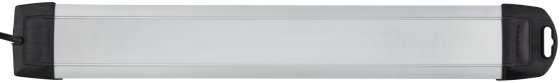 Premium-Alu-Line Steckdosenleiste 8-fach 3m H05VV-F 3G1,5 - Produktansicht