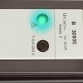 Premium-Line 30000A Überspannungsschutz-Steckdosenleiste 4-fach schwarz/lichtgrau 1,8m H05VV-F 3G1,5 - Produktansicht