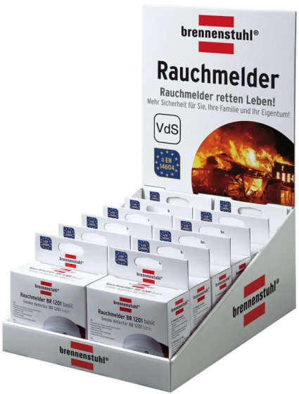 Rauchwarnmelder BR 1201 basic - Verpackungsbild