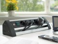 Alu-Office-Line Steckdosenleiste 6-fach 3m H05VV-F 3G1,5 - Anwendungsbild