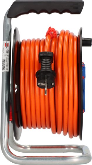 BAT Kabeltrommel ST 240 IP44, 3x Typ F, 25m AT-N07V3V3-F 3G1,5 orange - Produktansicht