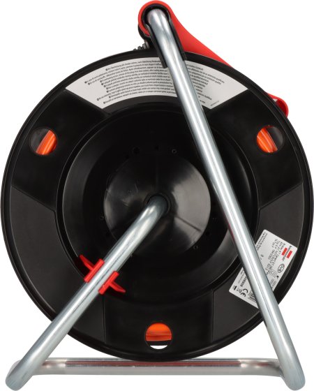 Garant&reg; Kabeltrommel ST 290 IP44 mit Bretec, 3x Typ F, 40m AT-N07V3V3-F 3G1,5 orange - Produktansicht